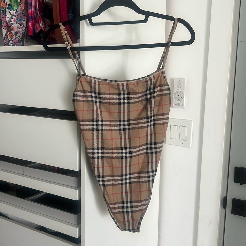 Burberry one piece swimwear